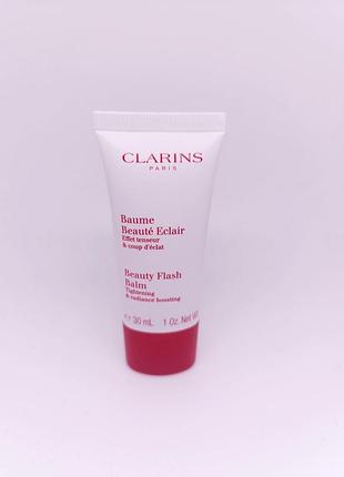 Відновлювальний бальзам миттєвої дії clarins beauty flash balm