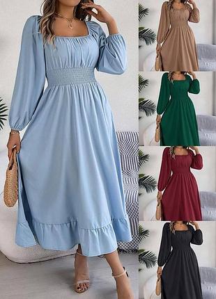 Женское платье на резинке