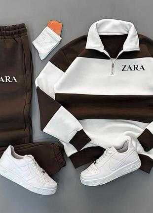 Женский спортивный костюм в стиле «zara»