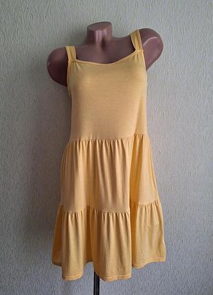 Сарафан. трикотажное платье. туника. майка с баской.