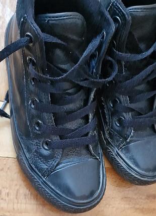 Converse 32 размер 19.5 см бу натуральная кожа