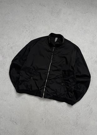 Черный оверсайз бомбер g star raw, cropped black jacket куртка, ветровка, короткая, ветровка, базовая, однотонная