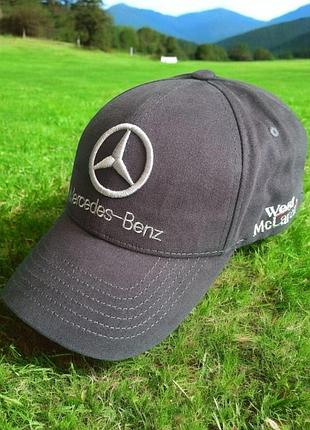 Кепка бейсболка з вишивкою, mercedes benz, l/56-58