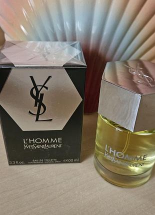 Мужская туалетная вода yves saint laurent l'home 100 мл
