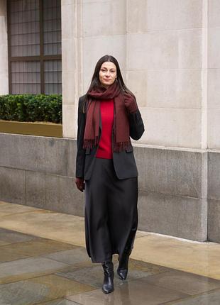 Кашемировые перчатки варежки uniqlo коричневые3 фото