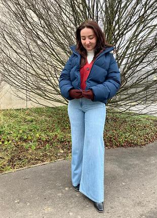 Кашемировые перчатки варежки uniqlo коричневые4 фото