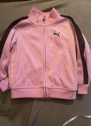 Спортивная кофта Puma на девочку 2 года