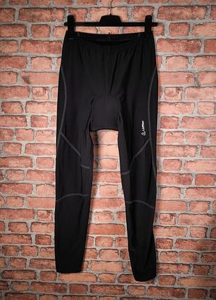 Велоштаны с утеплением на микрофлисе loffler с микрофлисом вело