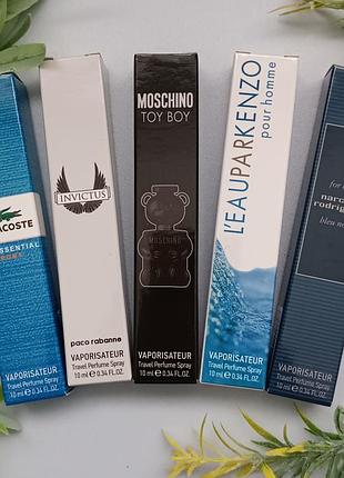 Набор мужского парфюма по 10 мл 5 шт, парфюм спрей ручка