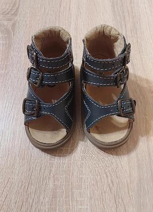 Детские сандалии ортекс анти вальгус 12см