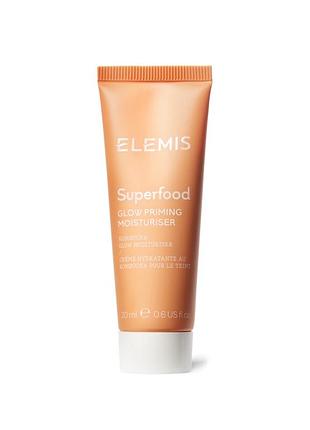 Зволожуючий крем для обличчя з ефектом праймера суперфуд 20 мл  superfood glow priming moisturiser 20
