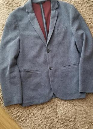 Піджак h&m 48 m l 38r блейзер літній zara slim fit