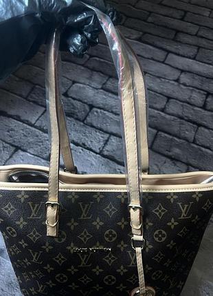 Сумка шоппер из экокожи 4