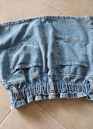 Стильная джинсовая юбка 3