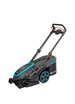 Gardena powermax duo 46/36v акумуляторна газонокосарка + 2ак, зу