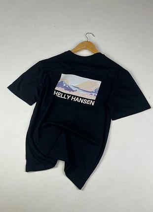 Стильная футболка от helly hansen black
