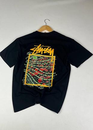 Стильная футболка stussy black