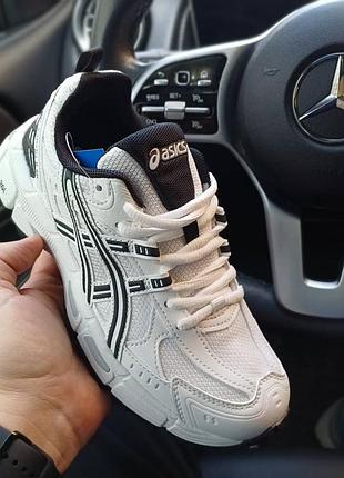 Женские кроссовки asics gel kahana 8 sp белые с черным