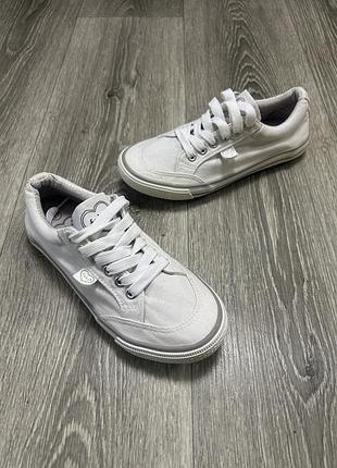 Белые базовые кеды кеди fabs 36-37p