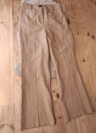 Бежевые брюки 7