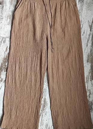 Primark брюки брюки вискоза жатка гофре