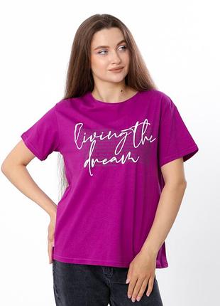 Жіноча футболка оверсайз, вільна футболка жіноча, жіноча футболка батал, женская футболка оверсайз, бавовняна футболка жіноча3 фото