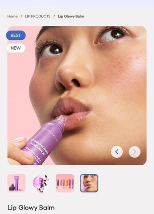 Мініатюра бальзаму для губ laneige lip glowy balm7 фото