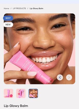 Мініатюра бальзаму для губ laneige lip glowy balm3 фото
