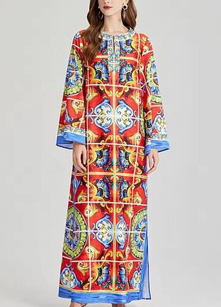 Платье туника с привкусом Среднеземного моря