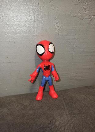 Фігурка спайдер мен 2021 junior marvel spidey and his amazing friends spiderman hasbro