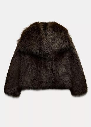 Шуба zara в наявності