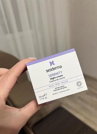 Нічний крем для обличчя sesderma5 фото