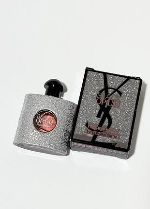 Миниатюра парфюма black opium glitter, 7.5 мл