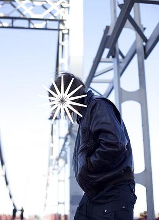 Шкіряна куртка бомбер trussardi all saints uncle sam rick owens vintage acne studios