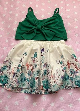 Топ і спідниця