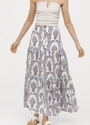 Юбка юбка юбка h&m длинная макси