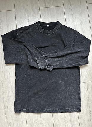 Лонгслив washed