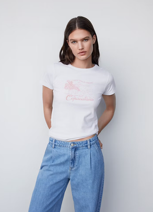 Футболка жіноча mango розмір s в наявності 💕