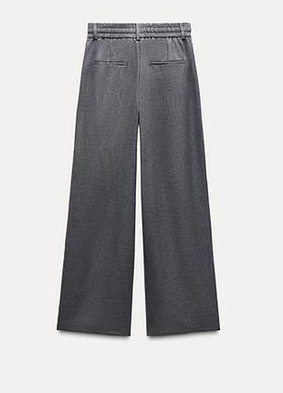 Широкие мягкие брюки zara xs2 фото