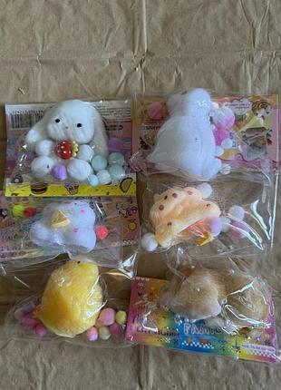 Игрушка антистерес kawaii squishies taba сквиши таба зверята