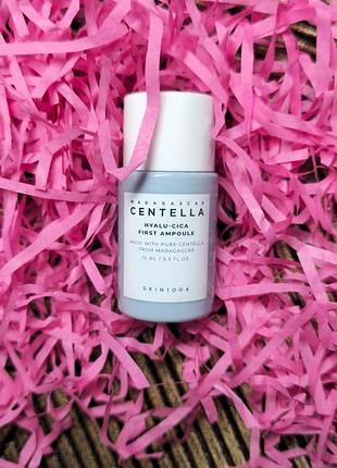 Зволожувальна ампульна сироватка для обличчя
skin1004 madagascar centella hyalu-cica blue serum