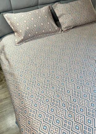 Покрывало муслин с наволочками, мустанг