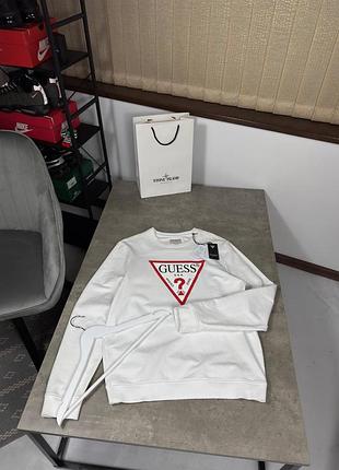 Мужской свитшот guess белый