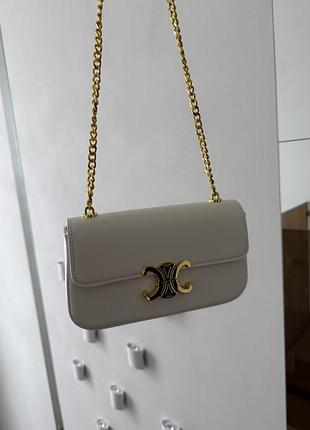 Сумка бренд модная стильна гарна біла