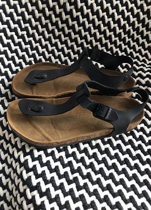 #b5 birkenstock босоніжки сандалі  оригінал нат шкіра