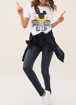 Брендовые джинсы слим с push in эффектом salsa jeans