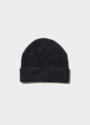 Шапка из пряжи «суфле» с добавлением шерсти uniqlo heattech soufflé yarn beanie