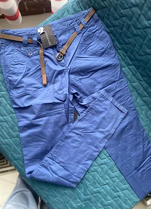 Брюки с ремешком