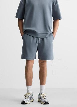 Шорты-бермуды свободного кроя zara