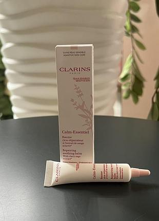 Оригінал бальзам для чутливої шкіри обличчя та тіла clarins calm-essentiel repairing soothing balm